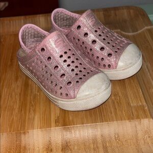 Skechers Kids Pink Slip-On Shoes